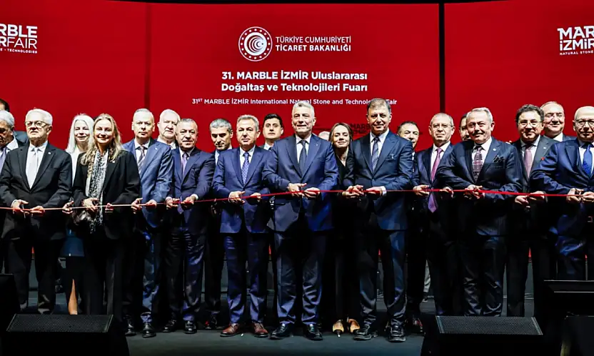 İzmir'de doğal taş zirvesi: Marble İzmir 31. Yılında küresel gücünü gösteriyor
