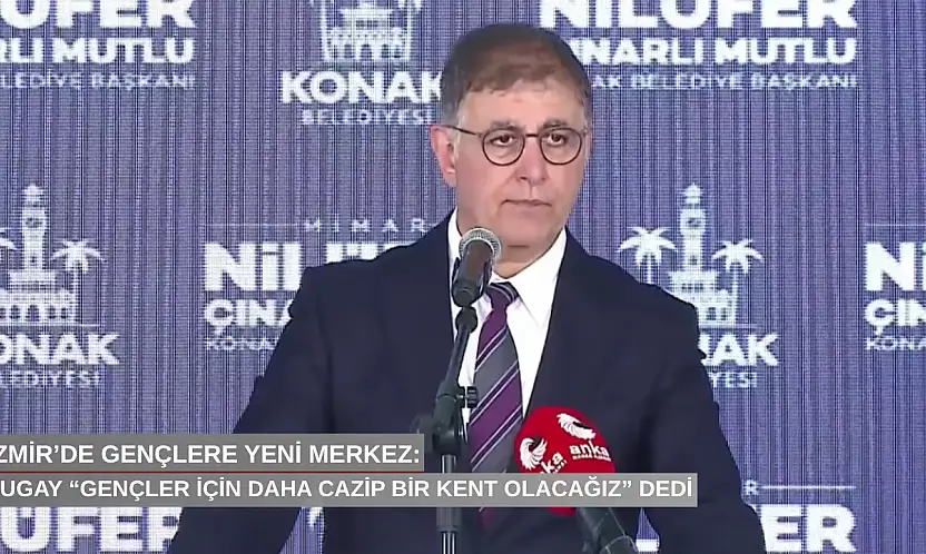 İzmir'de gençlere yeni merkez: Tugay 'Gençler için daha cazip bir kent olacağız' dedi