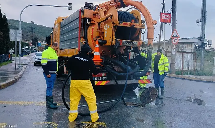 İZSU, İzmir'de Olası Yağışlara Karşı Alarmda