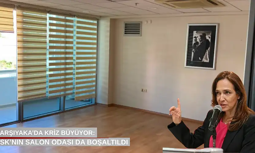Karşıyaka'da kriz büyüyor: KSK'nın salon odası da boşaltıldı