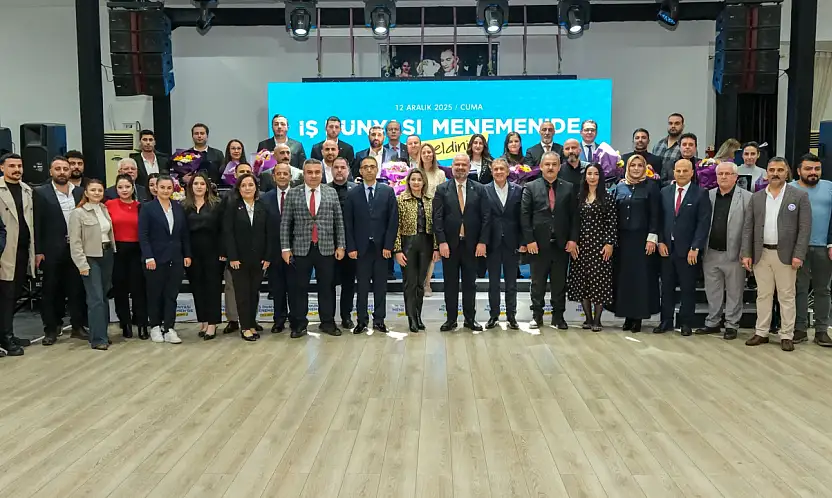 Menemen'de iş dünyası buluşmasıyla 25 bin kişiye istihdam