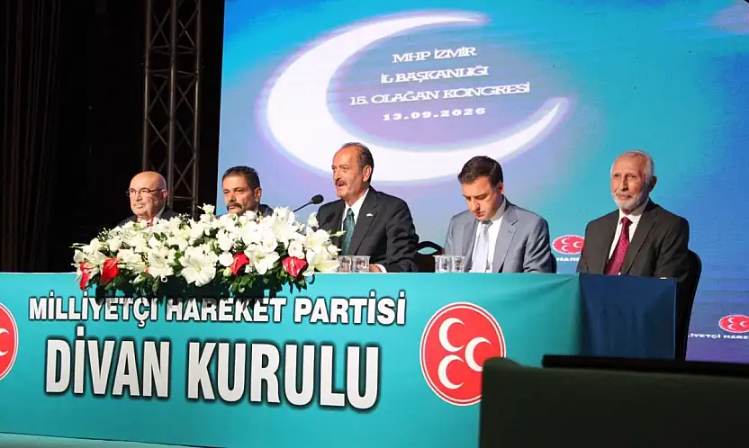 MHP İzmir'de Veysel Şahin güven tazeledi