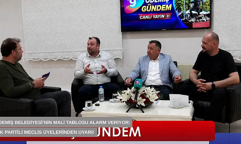 Ödemiş Belediyesi'nin mali tablosu alarm veriyor: AK Partili meclis üyelerinden uyarı!