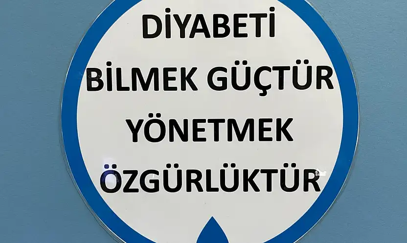 Ödemiş Devlet Hastanesi'nde Diyabet farkındalığı etkinliği