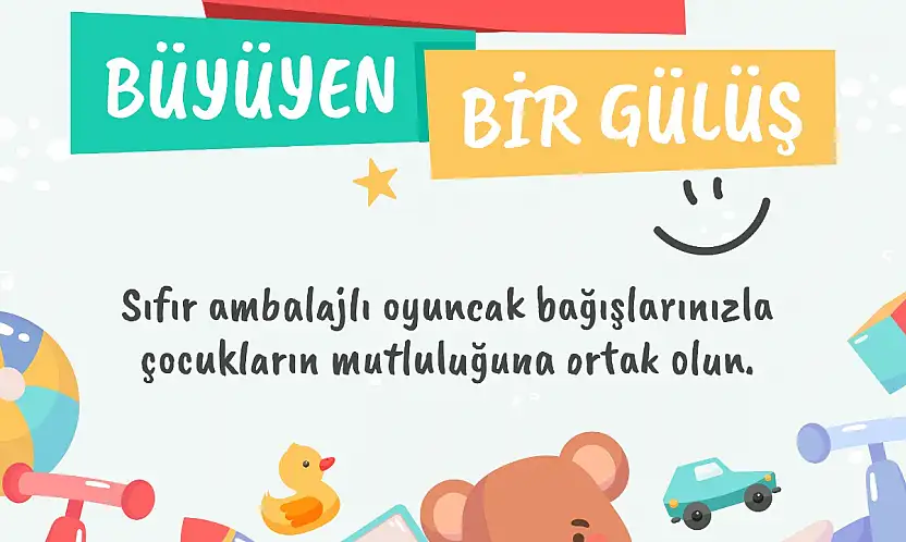Seferihisar'da çocuklar için oyuncak dayanışması başladı