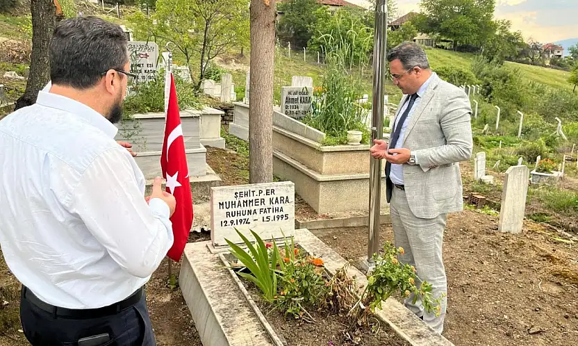 Şehit ailelerine bayram ziyareti