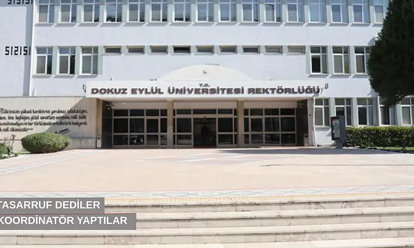 Tasarruf dediler koordinatör yaptılar!
