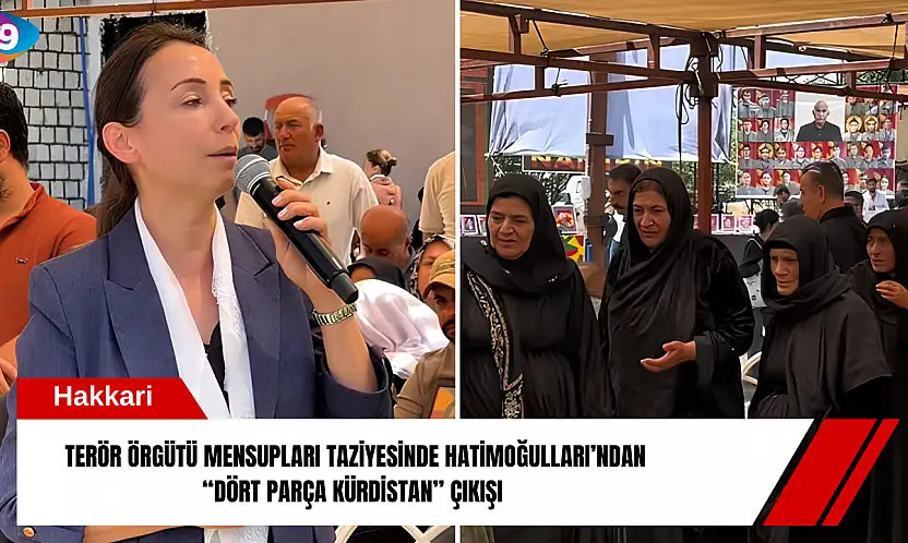 Terör örgütü mensupları taziyesinde Hatimoğulları'ndan 'Dört parça Kürdistan' çıkışı