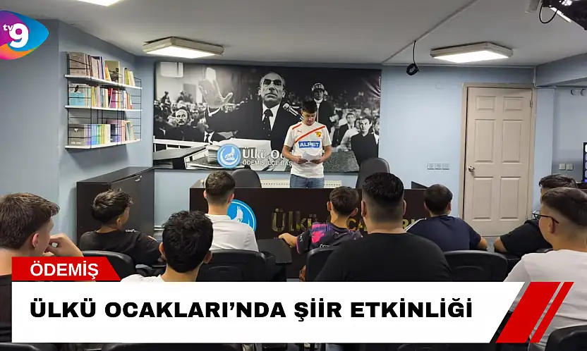 Ülkü Ocakları'nda şiir etkinliği