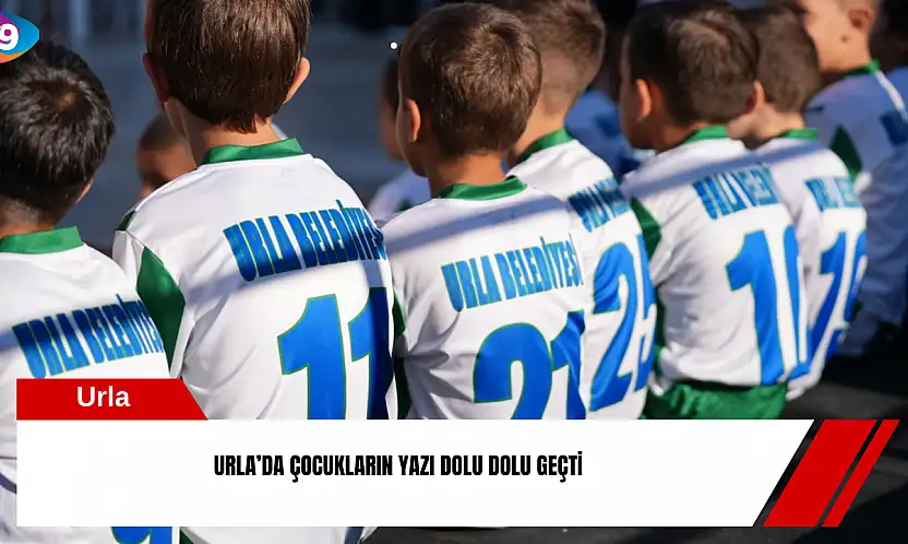 Urla'da çocukların yazı dolu dolu geçti