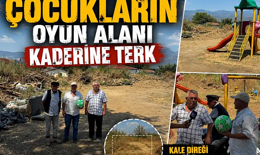 Yolüstü'nde çocukların oyun alanı kaderine terk