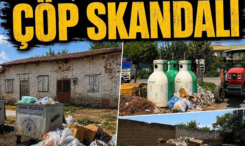 Yolüstü'nde çöp skandalı